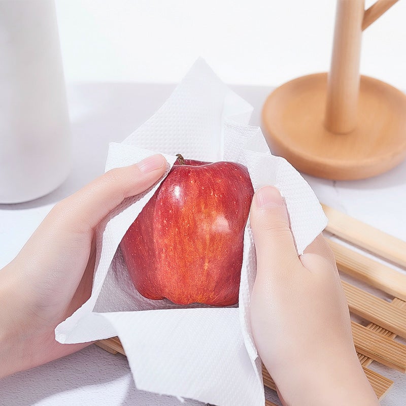 Japanese Imported Kitchen Paper Fried Special Oil-Absorbing Tissue Hand-Wiping Absorbent Kitchen Disposable Napkin 2 Rolls - Image 3